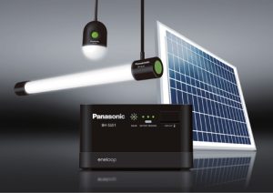 Solar battery Storage System with lights