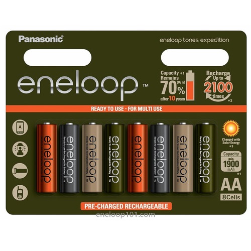 tones expedition batteries AA