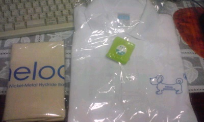 White t-shirt with eneloop